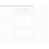 Free-standing MDF washbasin cabinet with drawers Mackovec