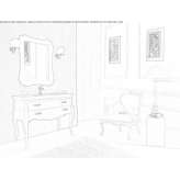 Washbasin cabinet with drawers Napanee