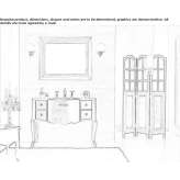 Washbasin cabinet with drawers Napanee