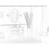 Washbasin cabinet with drawers Napanee