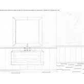 Washbasin cabinet with drawers Savannah
