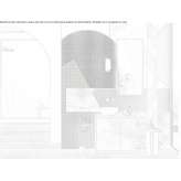 Sectional washbasin cabinet with doors Grigny