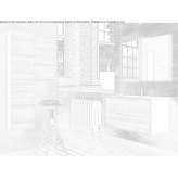 Wall-mounted laminate cabinet with drawers Cuglieri