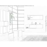 Bathroom furniture set Satuba