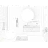 Wall-mounted washbasin cabinet with integrated washbasin Hawarden