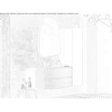 Hanging washbasin cabinet with drawers Chassieu