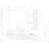 Hanging washbasin cabinet with drawers Komotini