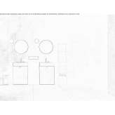 Bathroom furniture set Lanzara