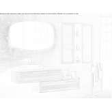 Hanging washbasin cabinet with drawers Komotini