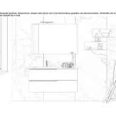 Washbasin cabinet with drawers Taliga