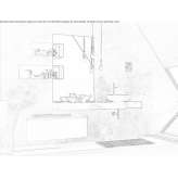 Oak countertop for washbasin/bathroom cabinet Skrwilno
