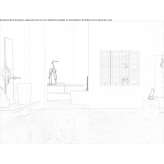 Wooden wall-mounted washbasin cabinet with a mirror Lehe