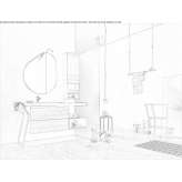 Bathroom cabinet/washbasin cabinet Grenay