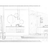 Segmented single washbasin cabinet for wall mounting Troubky