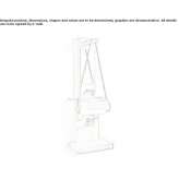Wooden washbasin cabinet with a mirror Rosolina