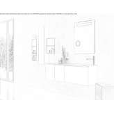Bathroom cabinet/washbasin cabinet Ferris