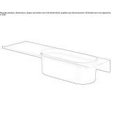 Metal soap dish for wall mounting in the shower Knowle