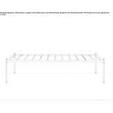 A metal bathroom bench in a classic style Palenque