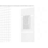 Wall-mounted towel warmer with hot water Dobridor