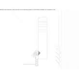 Aluminum towel warmer Rety