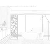 Decorative steel electric radiator for hot water Carmaux