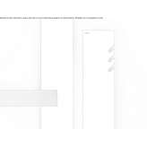 Aluminum vertical wall-mounted decorative radiator Rety