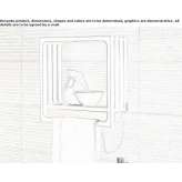 Wall-mounted towel warmer Felahiye