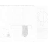 Vertical aluminum decorative radiator Felahiye