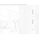 Electric fan vertical radiator Gembrook