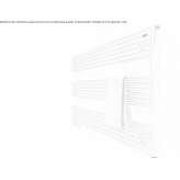 Horizontal, wall-mounted towel warmer Larimore