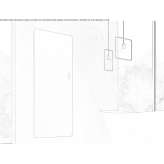 Electric, glass decorative wall radiator Jegalia