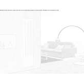 Vertical aluminum decorative radiator Barquedo