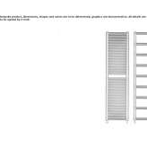 Steel towel warmer Vetrni