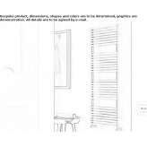 Electric decorative wall radiator Suno