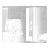 Vertical decorative radiator made of carbon steel for hot water Gembrook