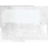 Decorative steel wall-mounted water radiator Gembrook