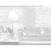 Vertical aluminum decorative wall radiator Felahiye