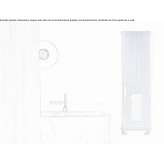 Vertical decorative radiator for hot water Larimore