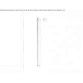 Electric, modular, wall-mounted stainless steel towel warmer Islaz