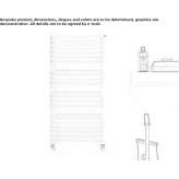 Steel towel warmer Vetrni