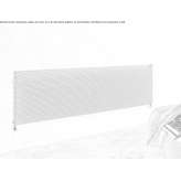Horizontal decorative wall radiator Larimore