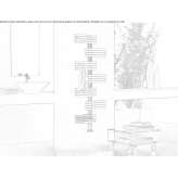 Decorative wall heater for hot water Pedesina