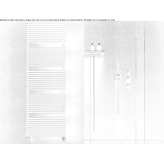 Wall-mounted towel warmer Pravia