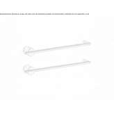 Electric, modular, wall-mounted stainless steel towel warmer Islaz