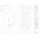 Vertical towel warmer made of powder-coated steel, mounted on the wall Pravia