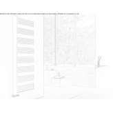 Vertical hot water towel warmer Charopo