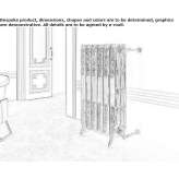 Decorative cast iron radiator Telciu