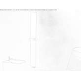 Aluminum decorative wall radiator Luenen