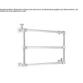 Wall-mounted towel warmer Okemos