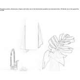 Electric, aluminum towel warmer, mounted on the wall Suchil